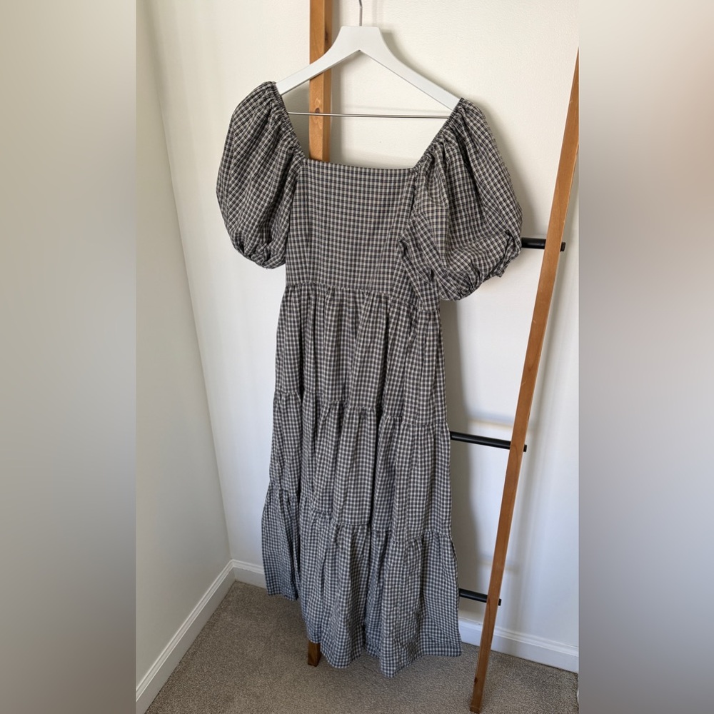 Neuflora Florence Puff Sleeve Maxi Dress - Picture 2 of 9
